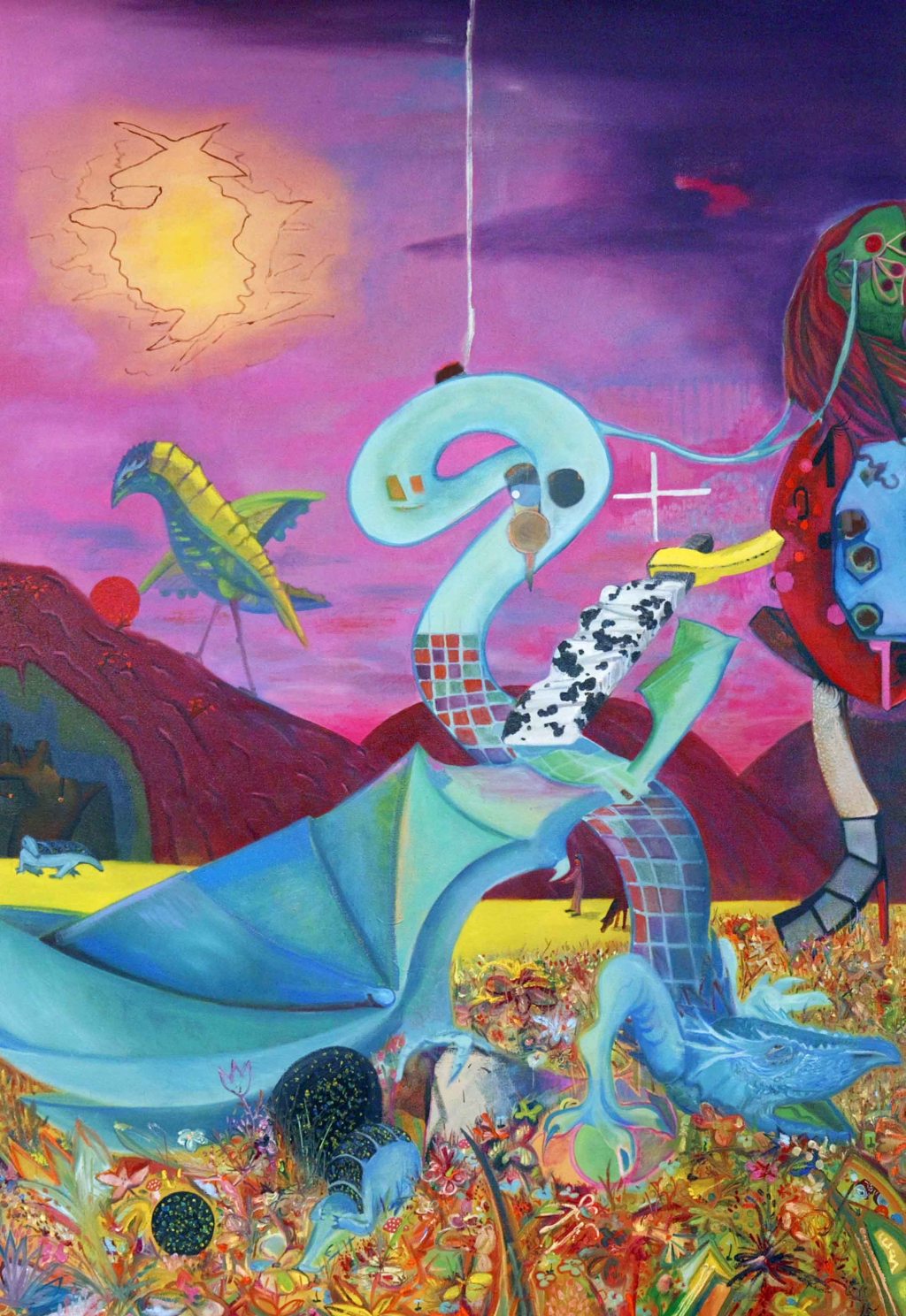 la chevaleresse et le&nbsp;dragon